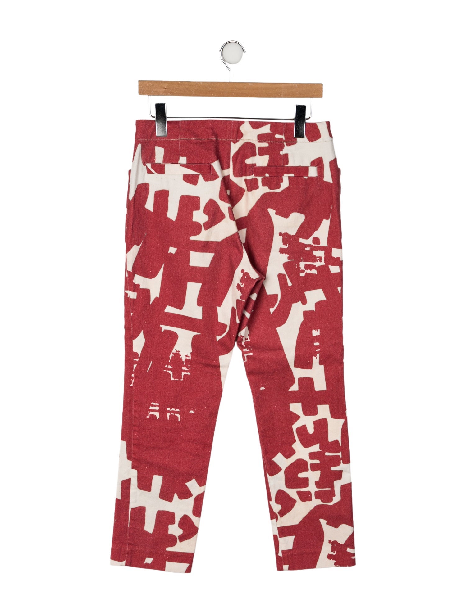 Isabel Marant Printed Straight Leg Pants