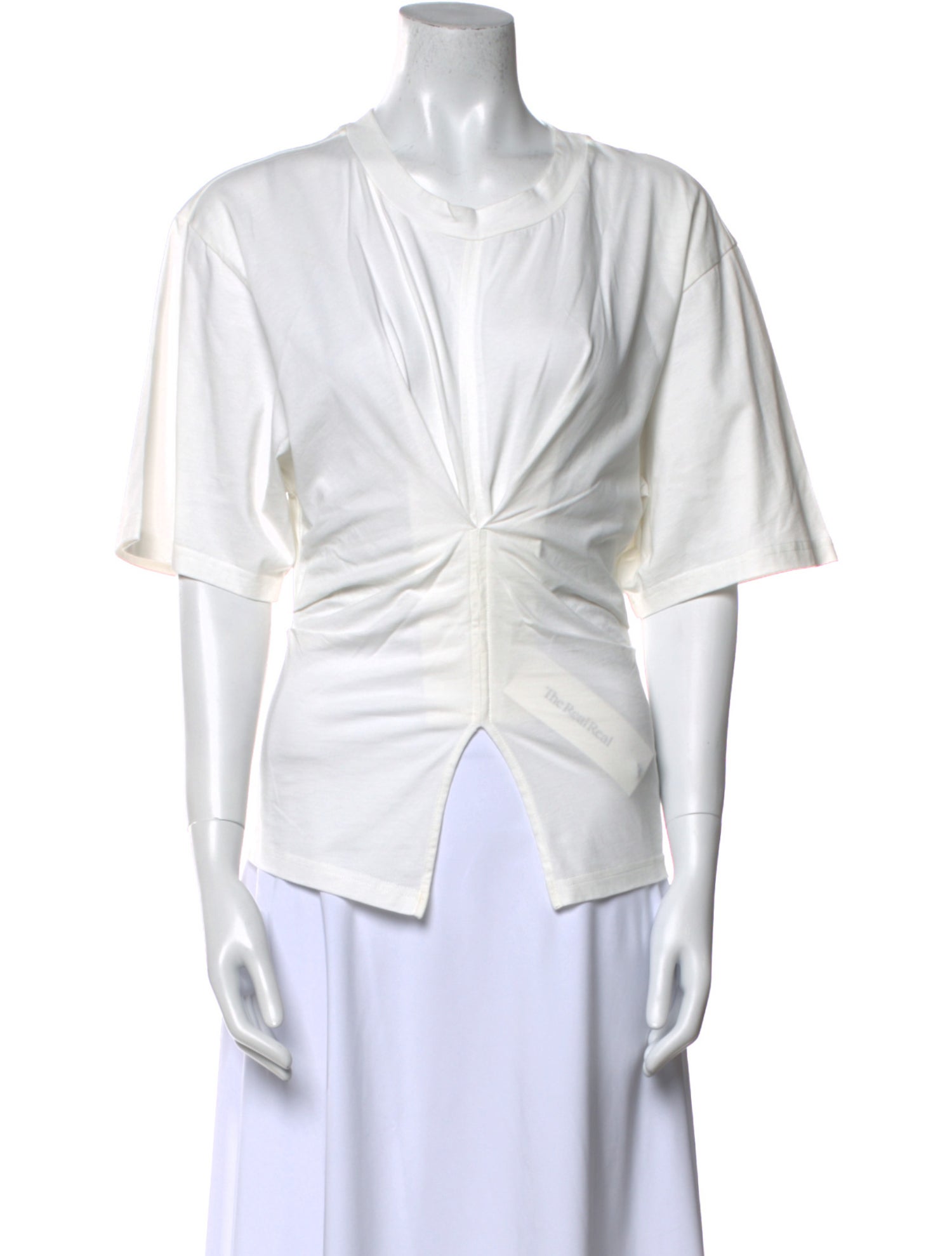 Isabel Marant V-Neck Short Sleeve Blouse