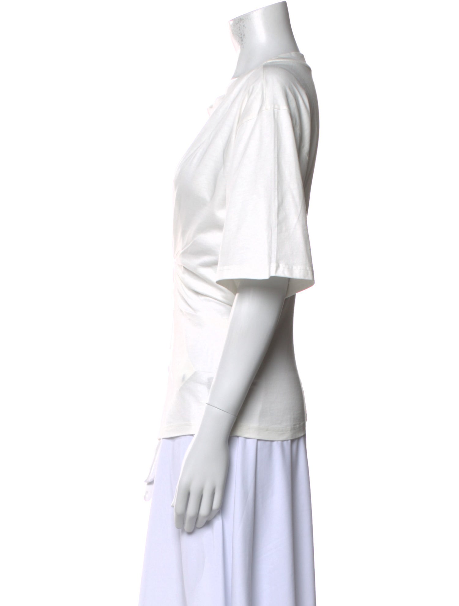 Isabel Marant V-Neck Short Sleeve Blouse