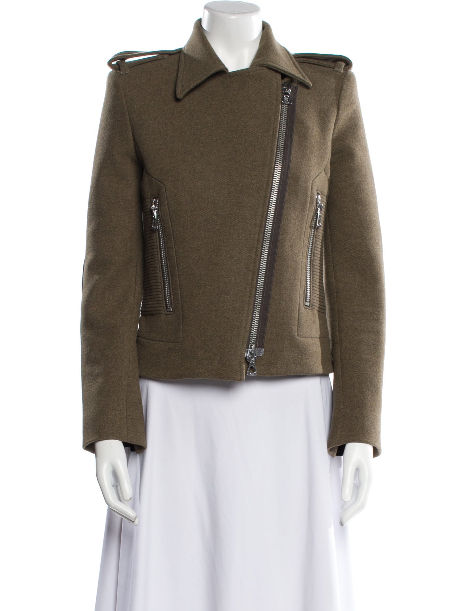 Isabel Marant Wool Biker Jacket