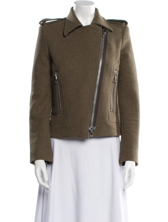 Isabel Marant Wool Biker Jacket