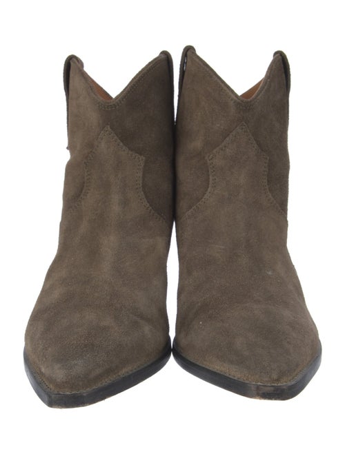 Isabel Marant Suede Western Boots