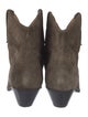Isabel Marant Suede Western Boots