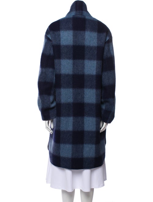 Isabel Marant Plaid Print Peacoat