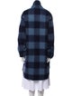 Isabel Marant Plaid Print Peacoat