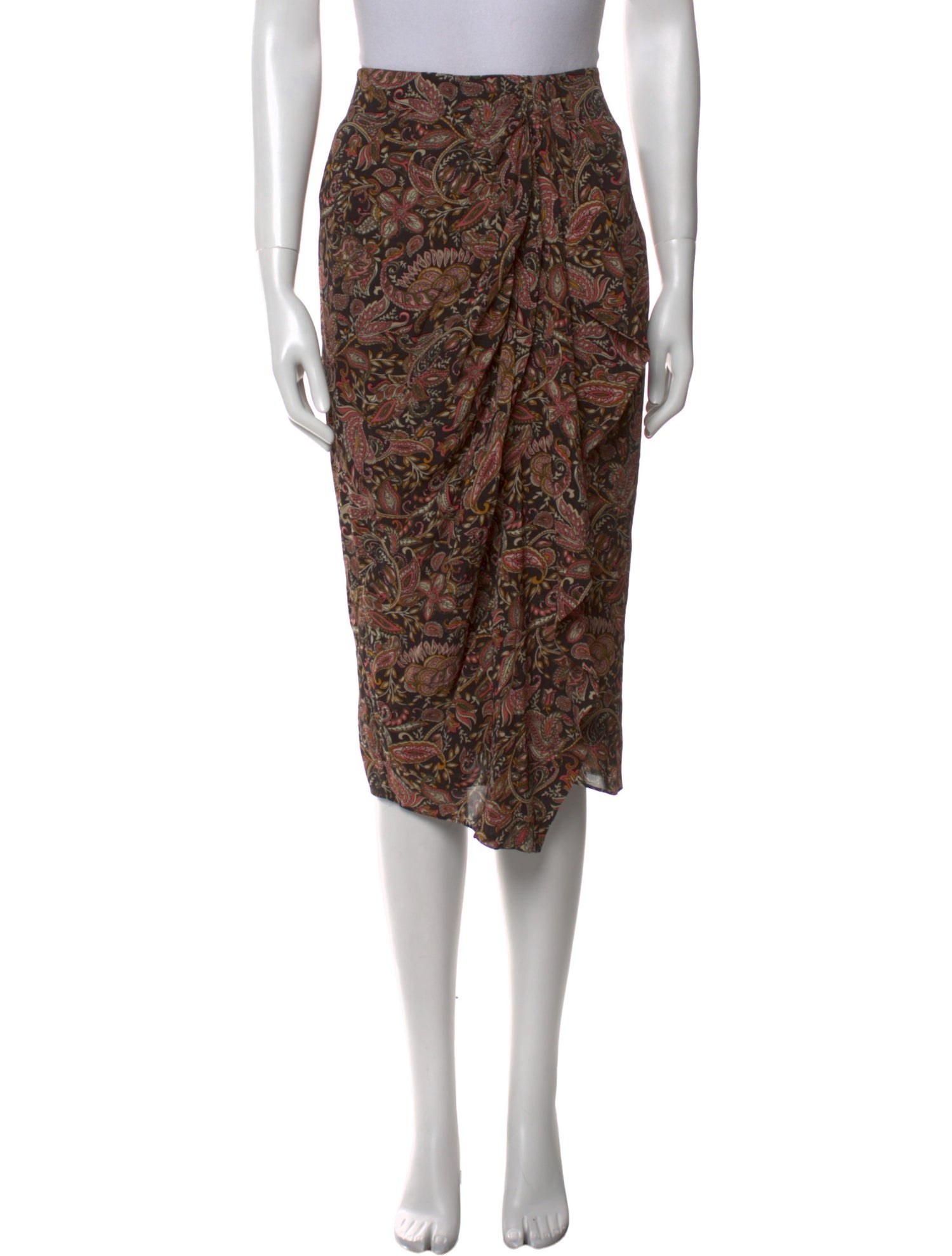 Étoile Isabel Marant Paisley Print Knee-Length Skirt