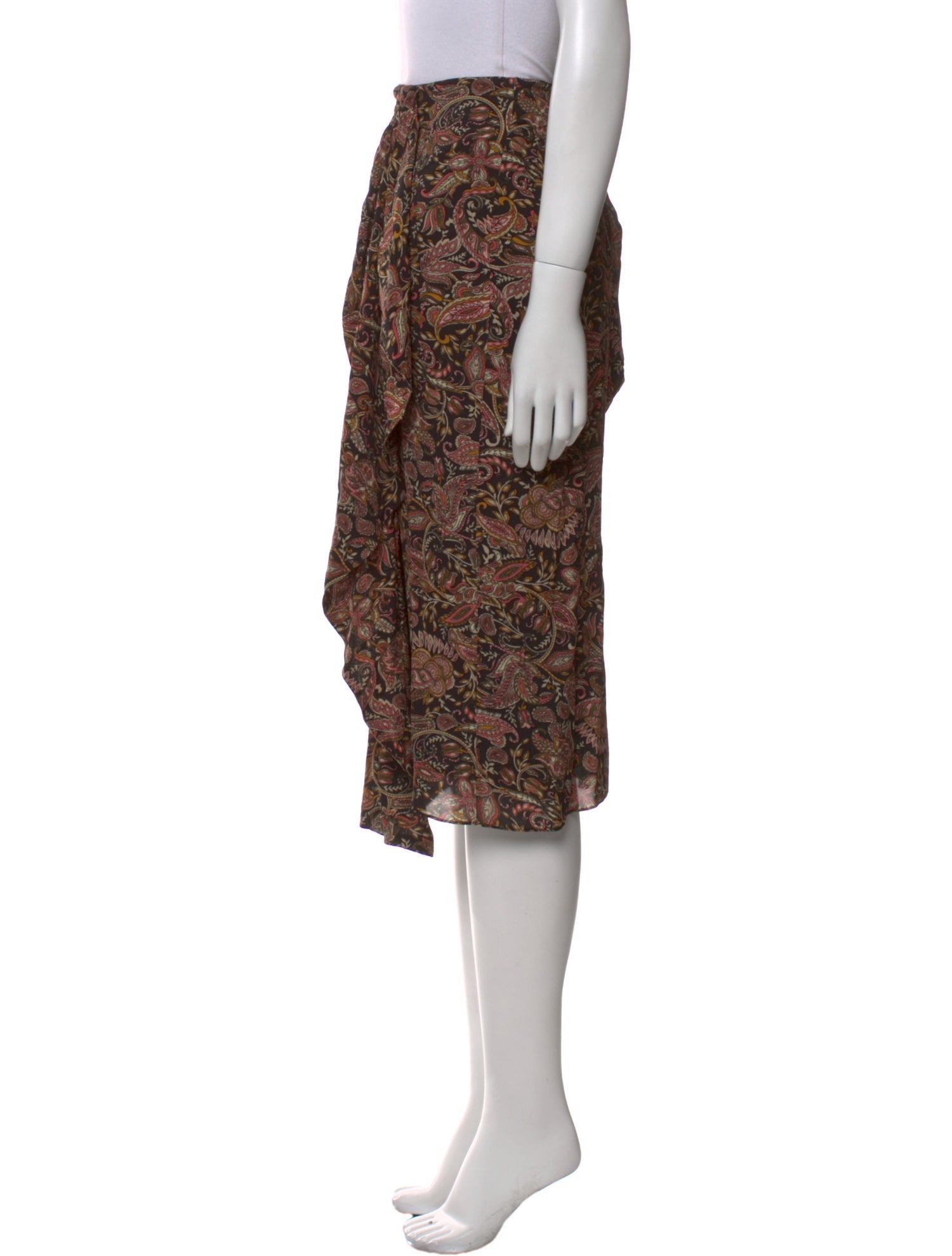 Étoile Isabel Marant Paisley Print Knee-Length Skirt