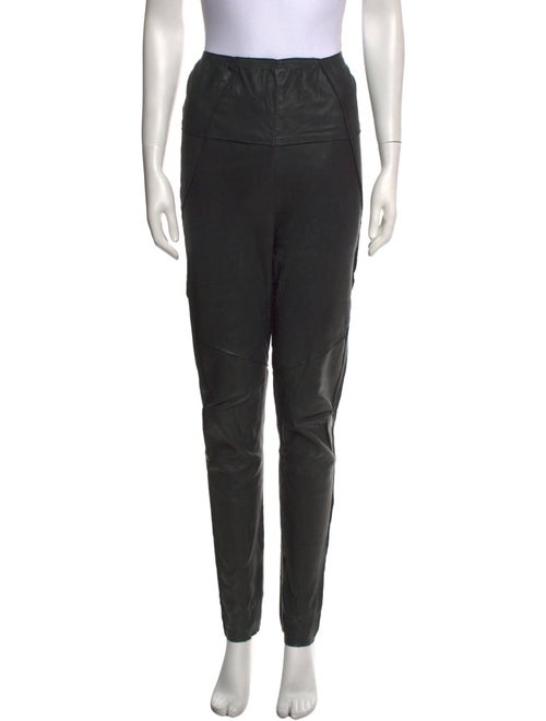 Isabel Marant Lambskin Skinny Leg Pants
