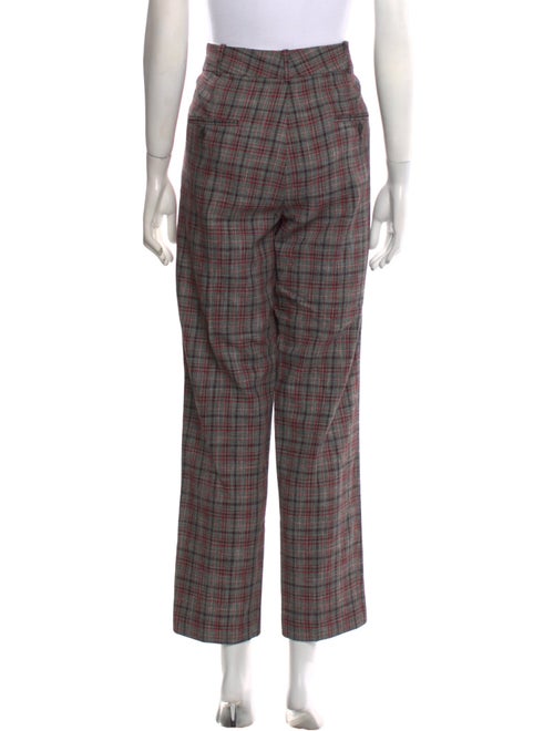 Isabel Marant Virgin Wool Straight Leg Pants