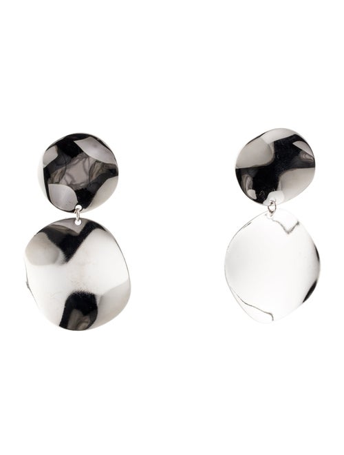 Isabel Marant Round Disc Drop Earrings