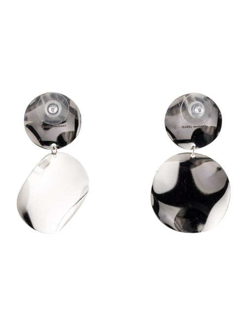 Isabel Marant Round Disc Drop Earrings