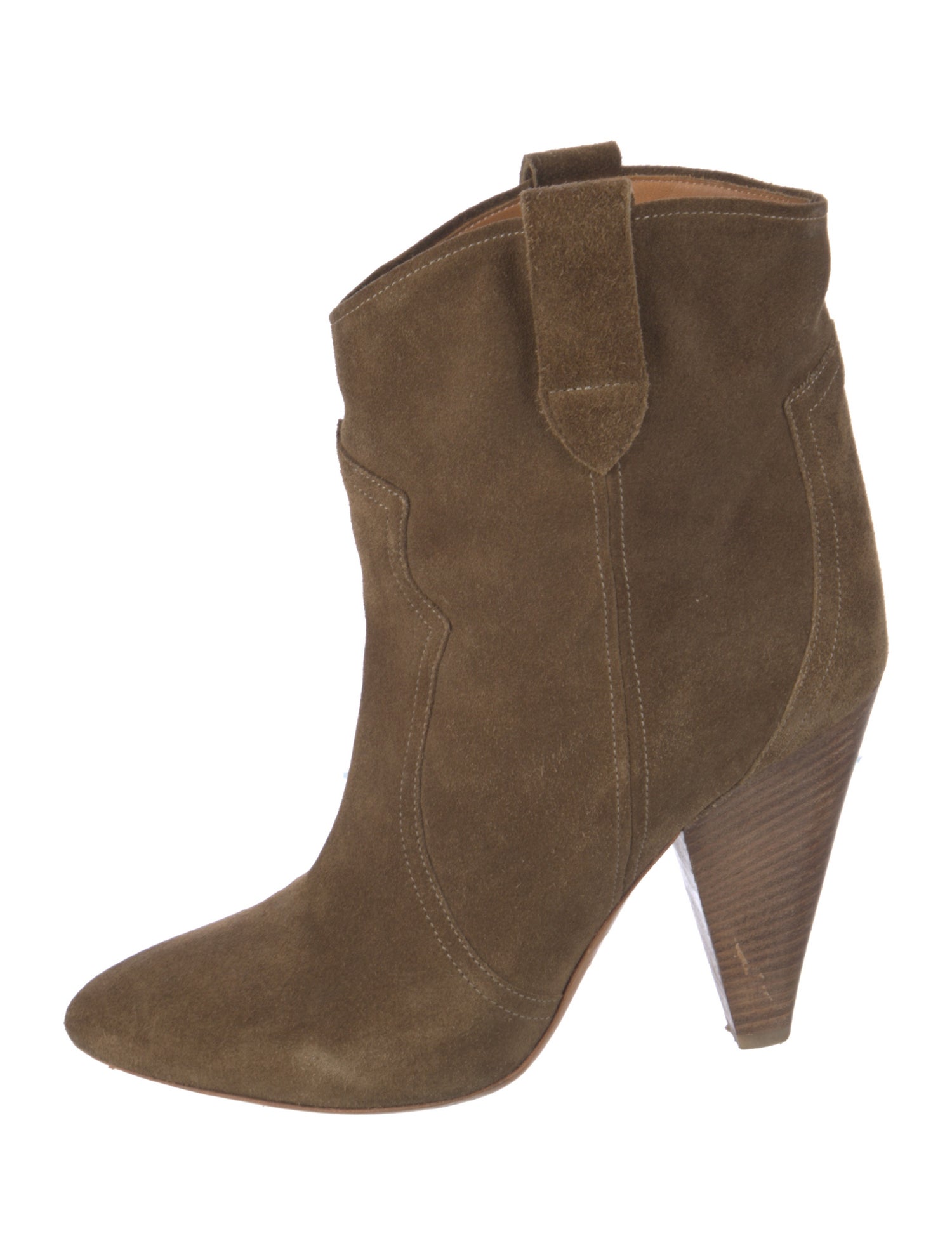 Isabel Marant Suede Western Boots