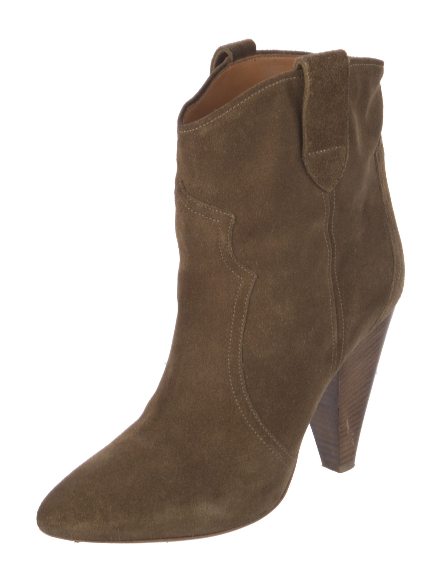 Isabel Marant Suede Western Boots