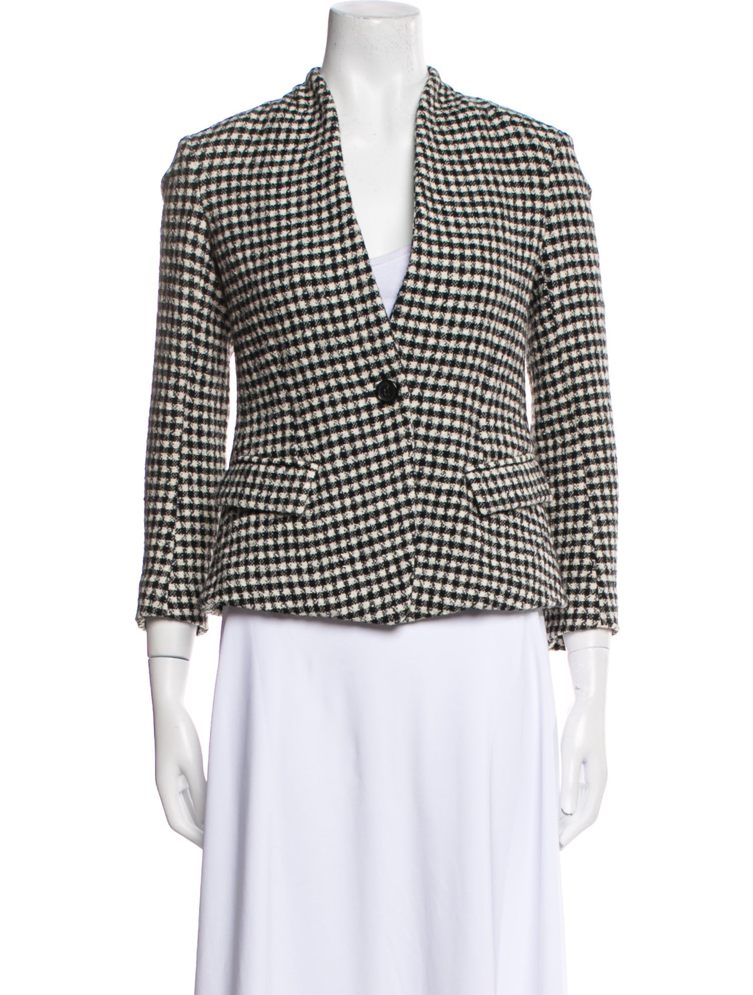 Isabel Marant Houndstooth Print Blazer