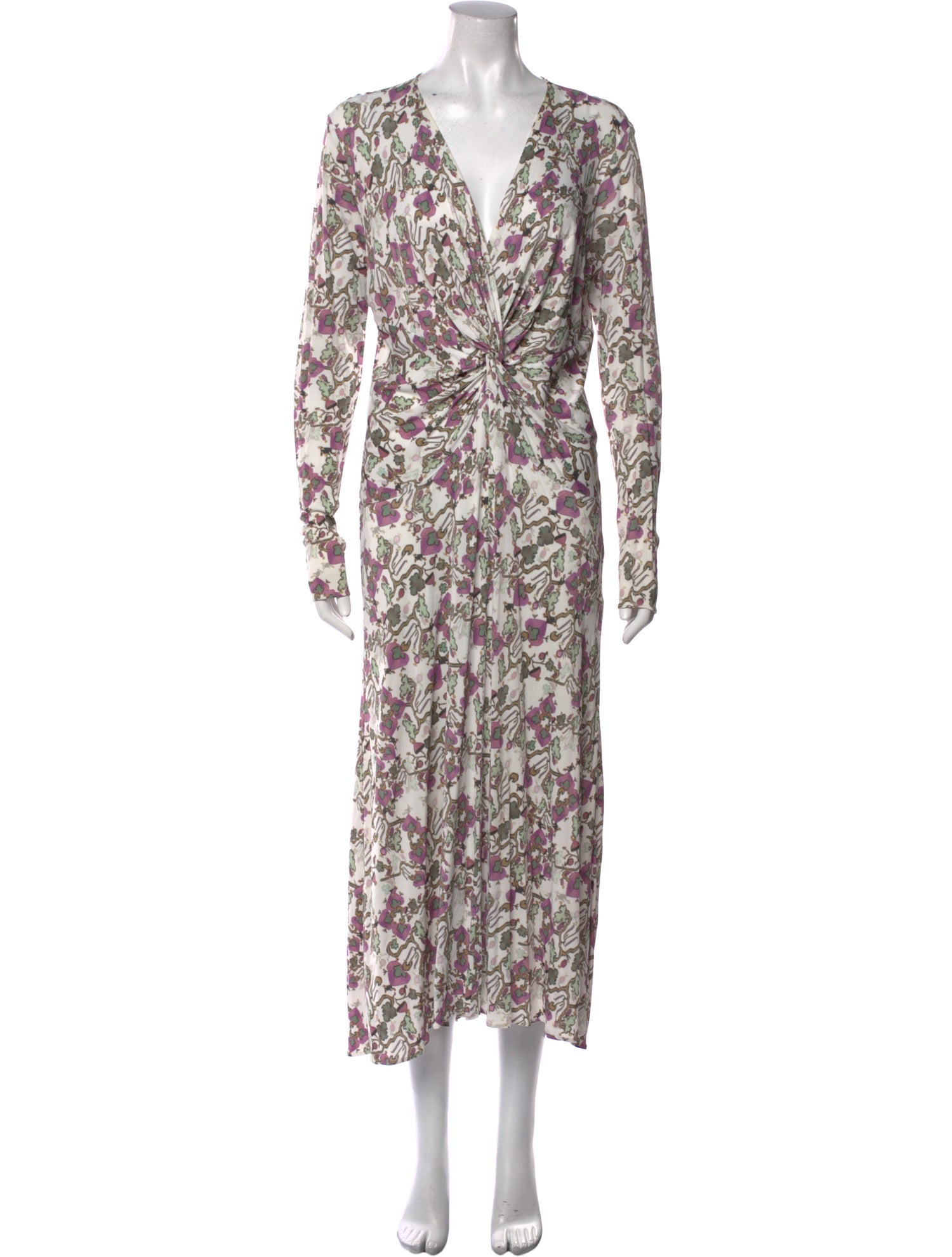 Isabel Marant Floral Print Midi Length Dress