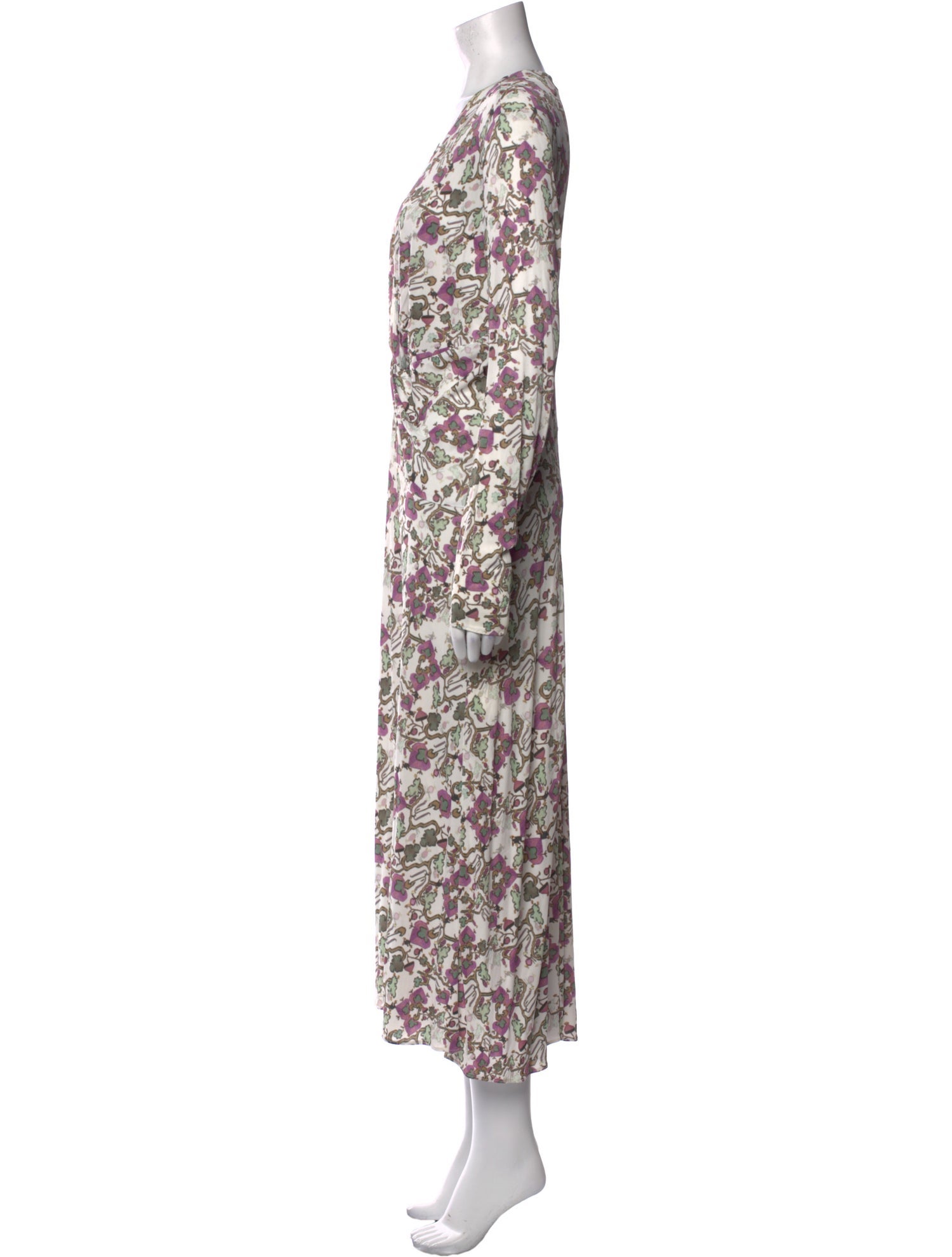 Isabel Marant Floral Print Midi Length Dress