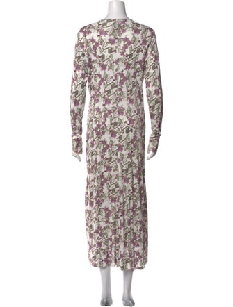 Isabel Marant Floral Print Midi Length Dress