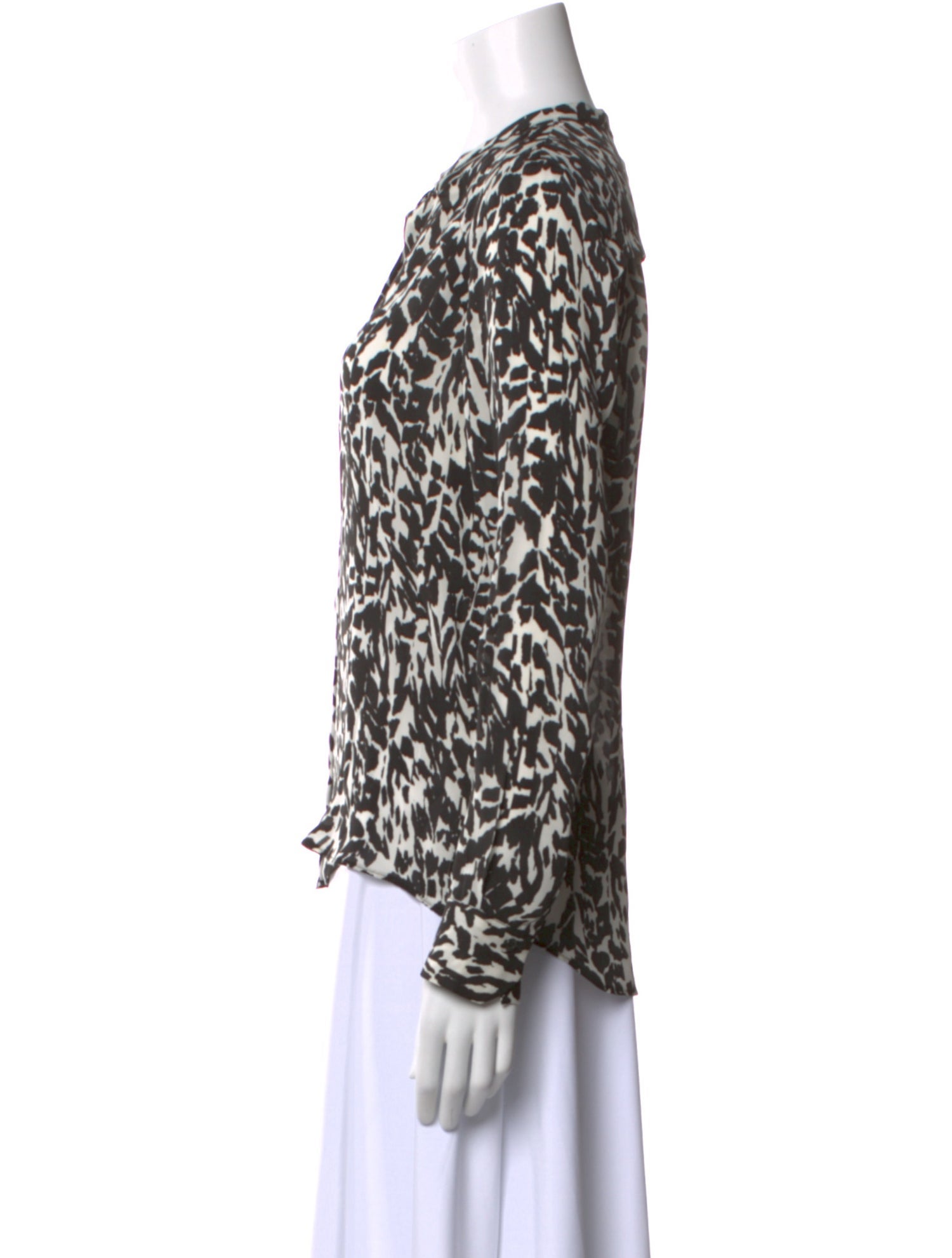 Isabel Marant Silk Printed Blouse