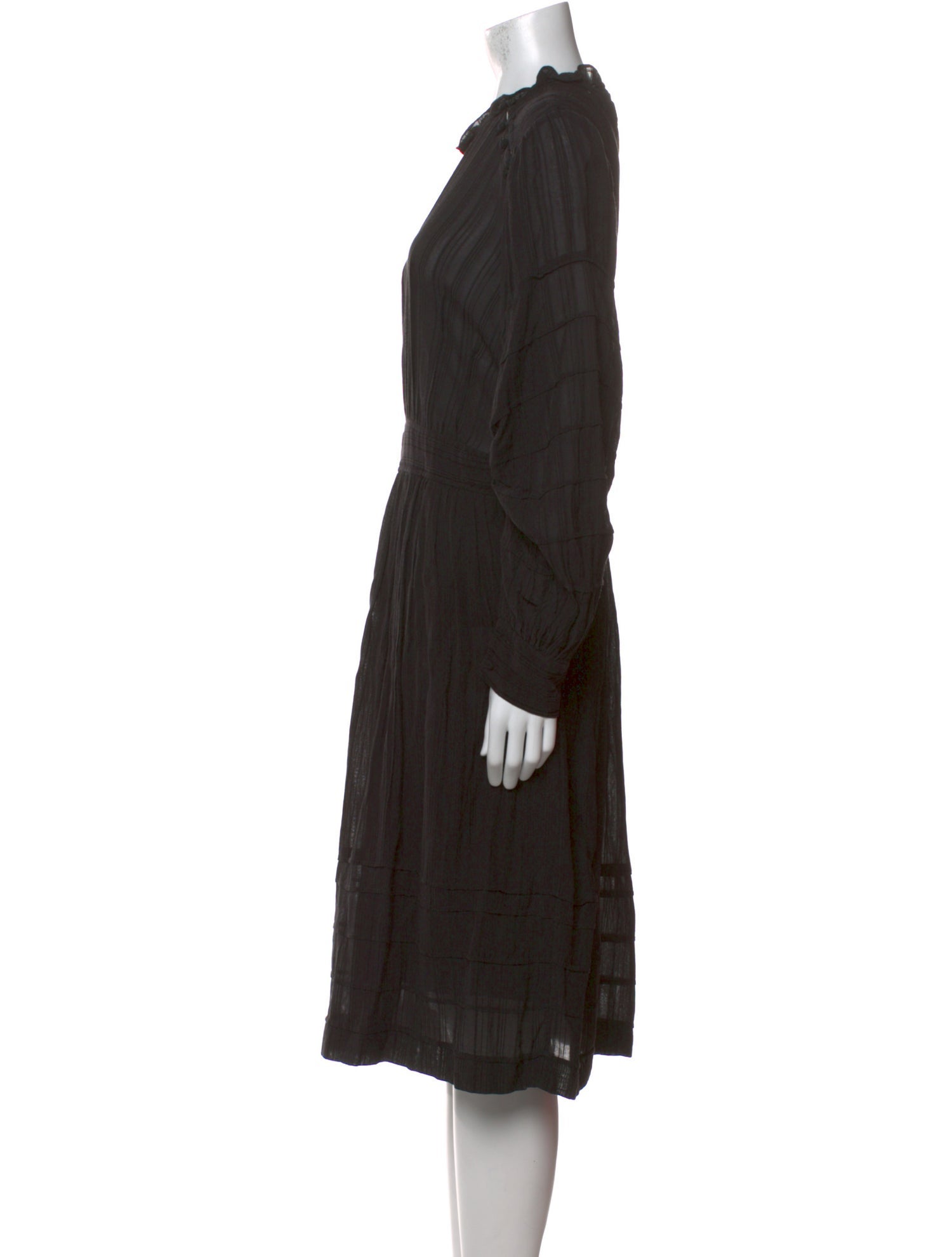 Isabel Marant Mock Neck Long Dress