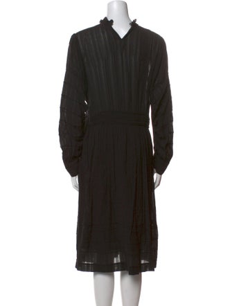 Isabel Marant Mock Neck Long Dress