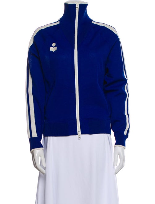 Étoile Isabel Marant Striped Bomber Jacket