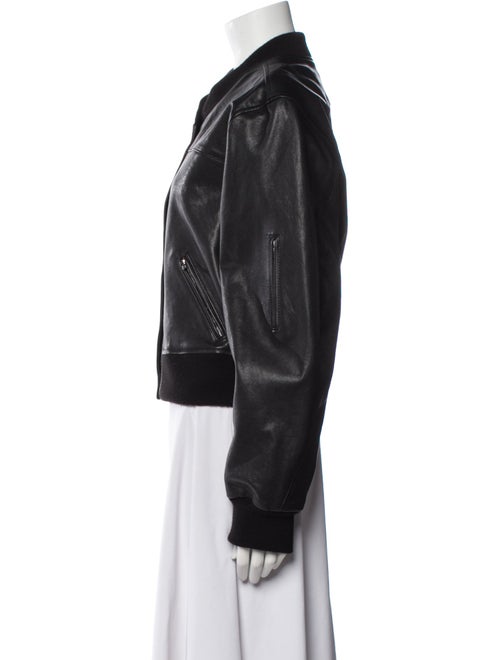 Isabel Marant Lamb Leather Bomber Jacket