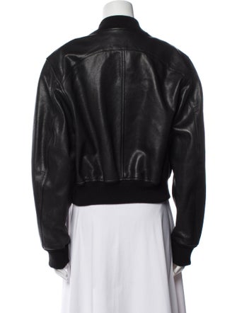 Isabel Marant Lamb Leather Bomber Jacket