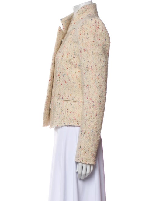 Isabel Marant Wool Tweed Pattern Evening Jacket