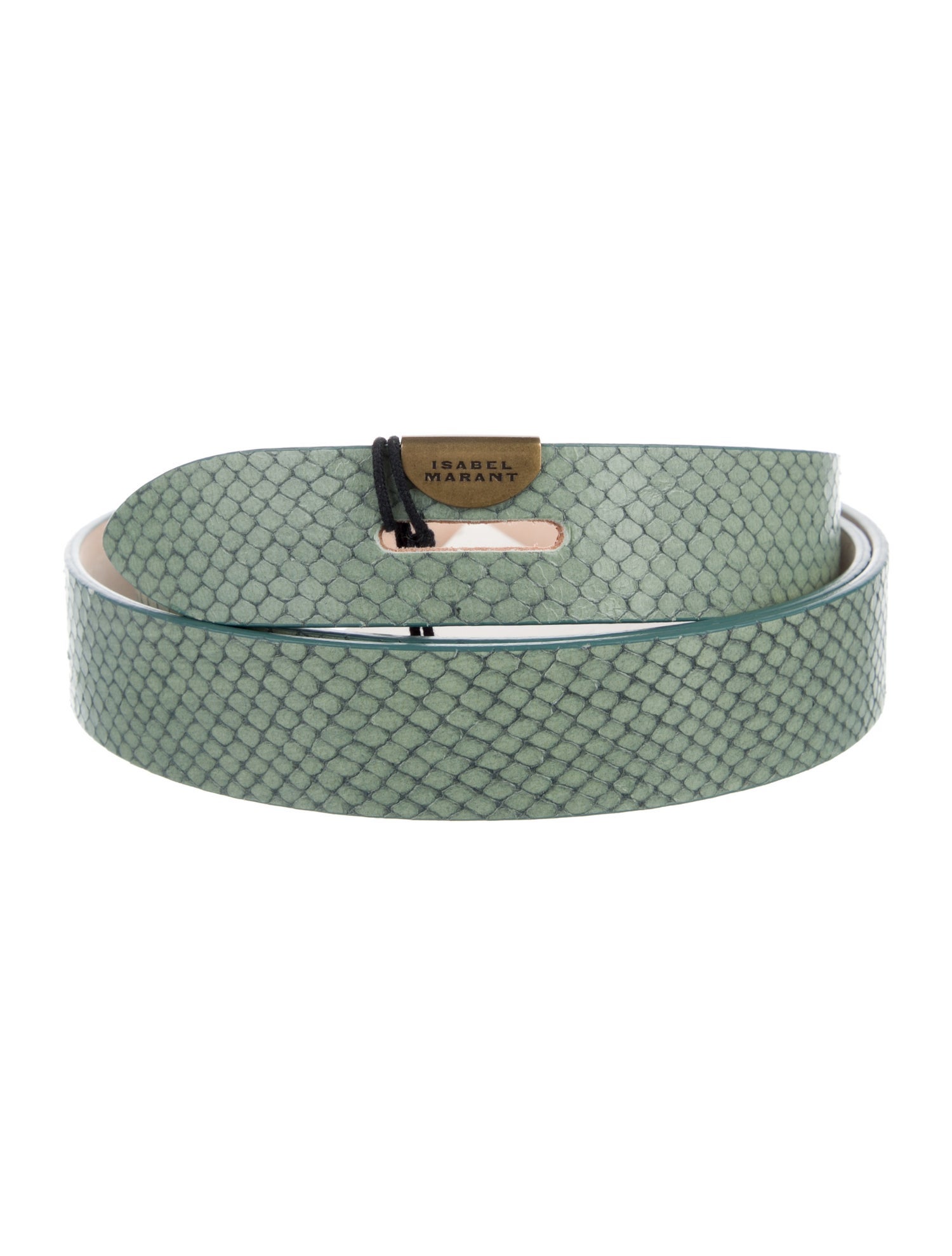 Isabel Marant Snakeskin Belt w/ Tags