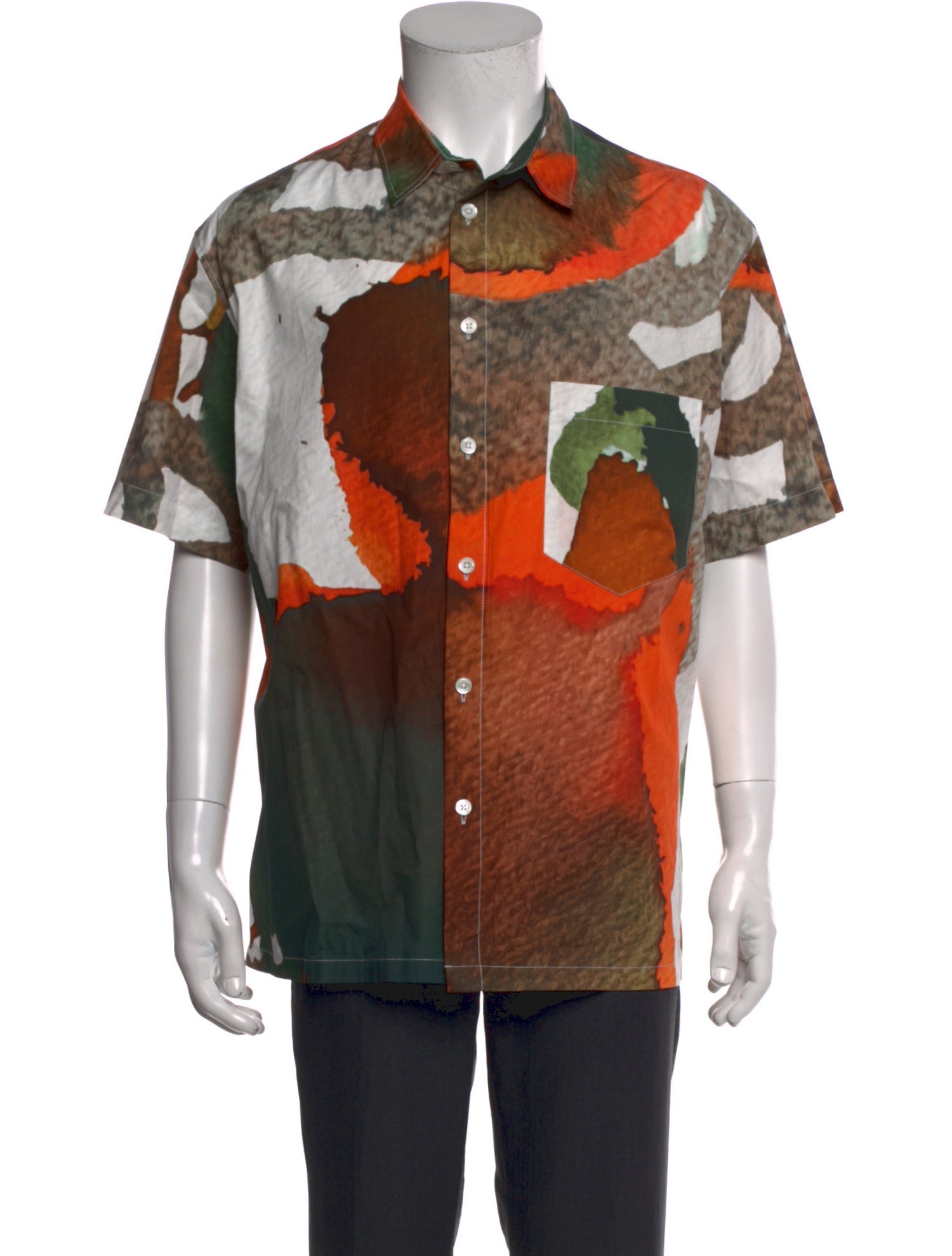 Isabel Marant Printed Short Sleeve Shirt w/ Tags