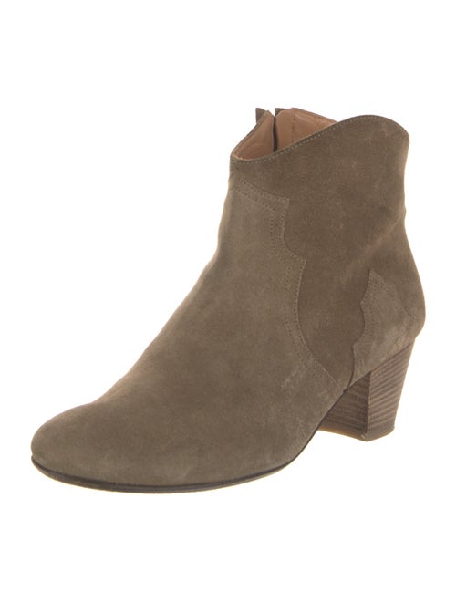 Isabel Marant Suede Western Boots