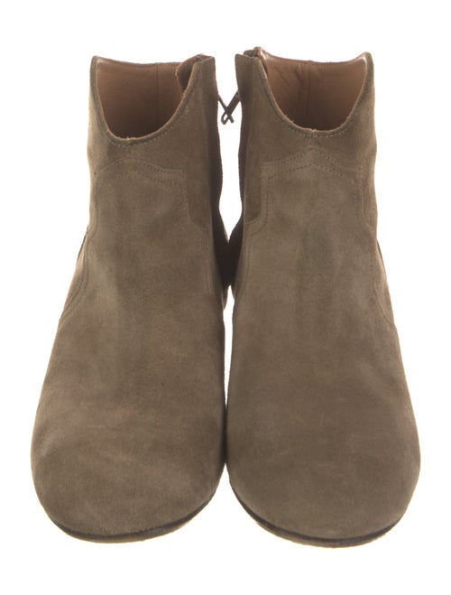 Isabel Marant Suede Western Boots