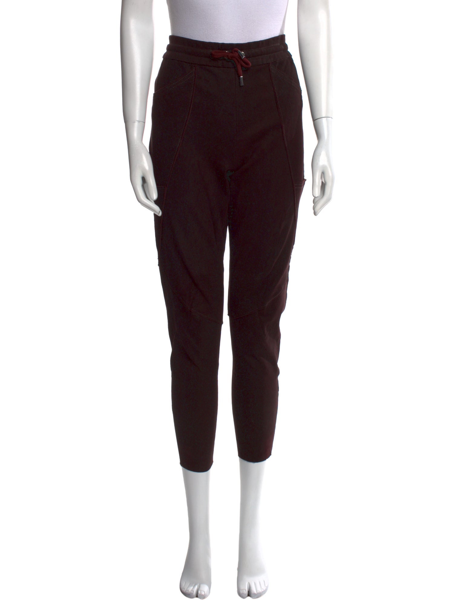 Isabel Marant Lambskin Skinny Leg Pants