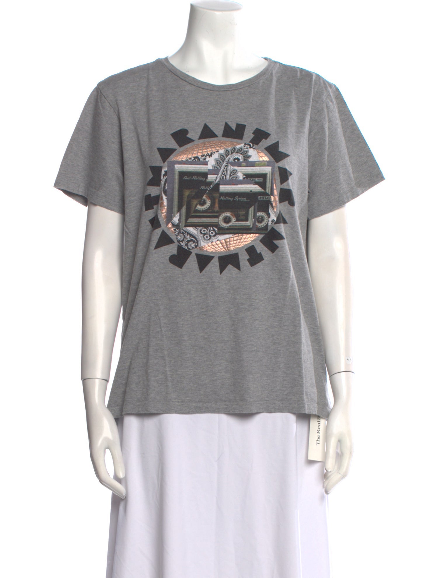 Isabel Marant Graphic Print Crew Neck T-Shirt