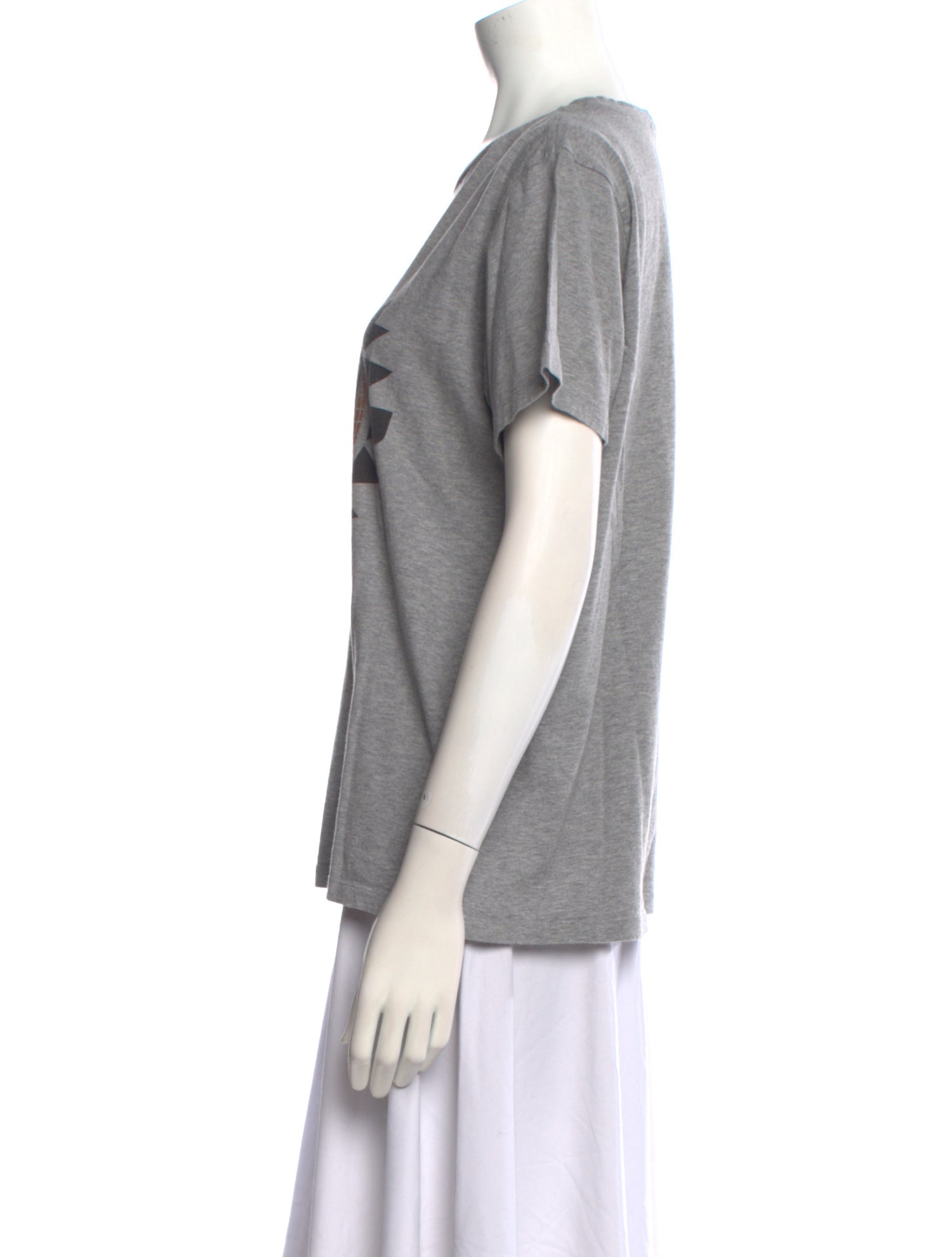 Isabel Marant Graphic Print Crew Neck T-Shirt