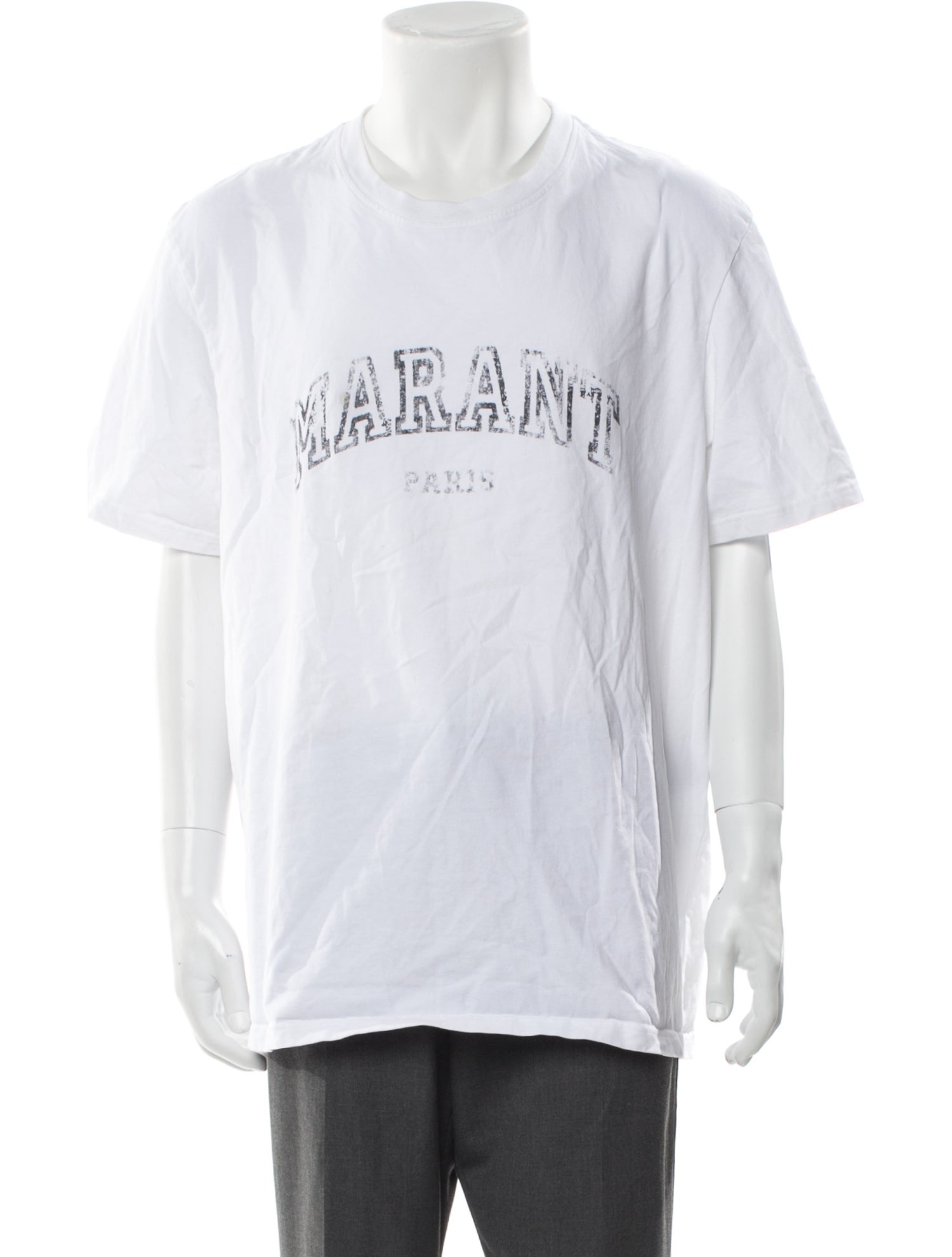 Isabel Marant Graphic Print Crew Neck T-Shirt