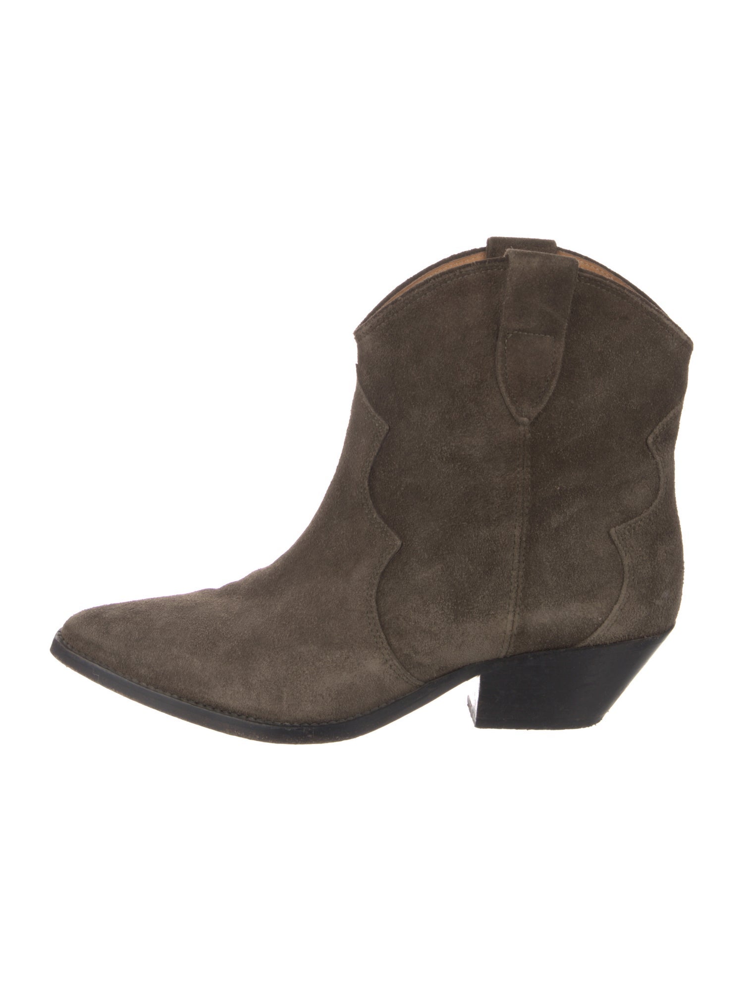 Isabel Marant Suede Western Boots