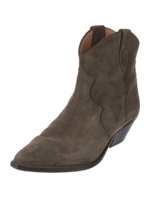 Isabel Marant Suede Western Boots