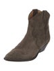 Isabel Marant Suede Western Boots