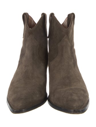Isabel Marant Suede Western Boots
