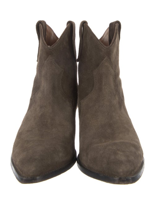 Isabel Marant Suede Western Boots