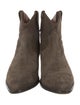 Isabel Marant Suede Western Boots