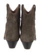 Isabel Marant Suede Western Boots