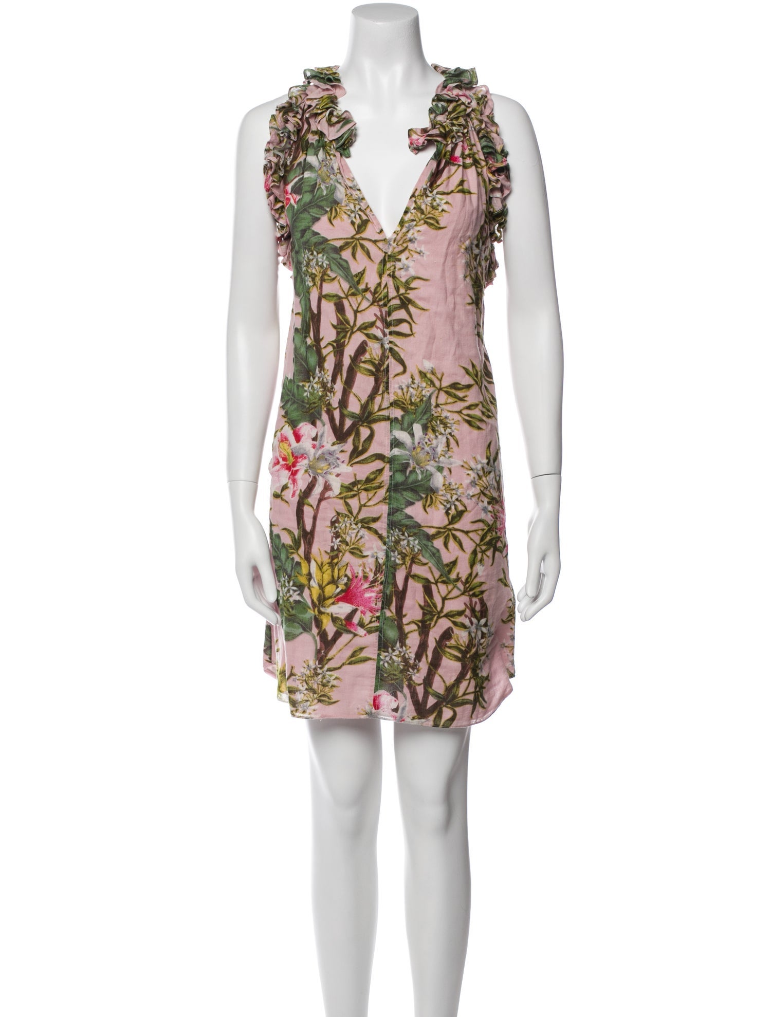 Isabel Marant Floral Print Mini Dress
