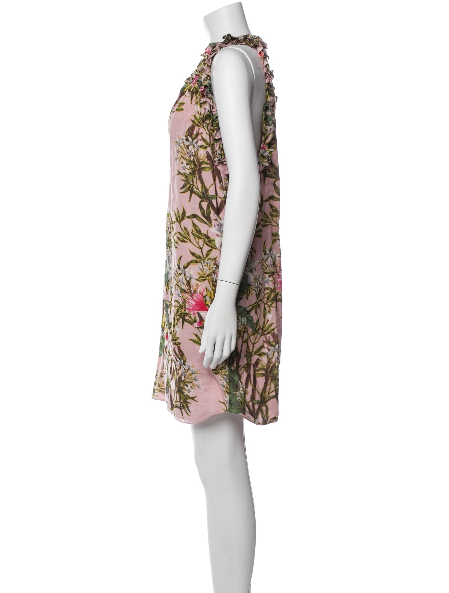 Isabel Marant Floral Print Mini Dress