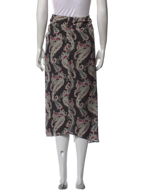 Isabel Marant Silk Midi Length Skirt