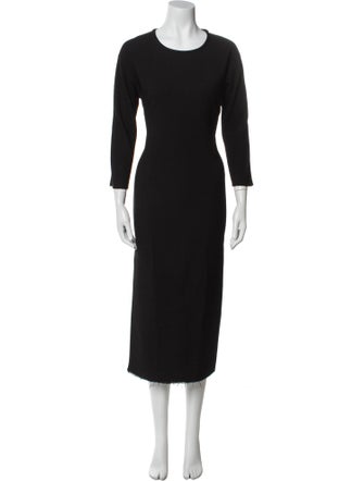 Isabel Marant Virgin Wool Long Dress