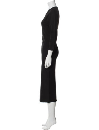 Isabel Marant Virgin Wool Long Dress