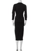 Isabel Marant Virgin Wool Long Dress