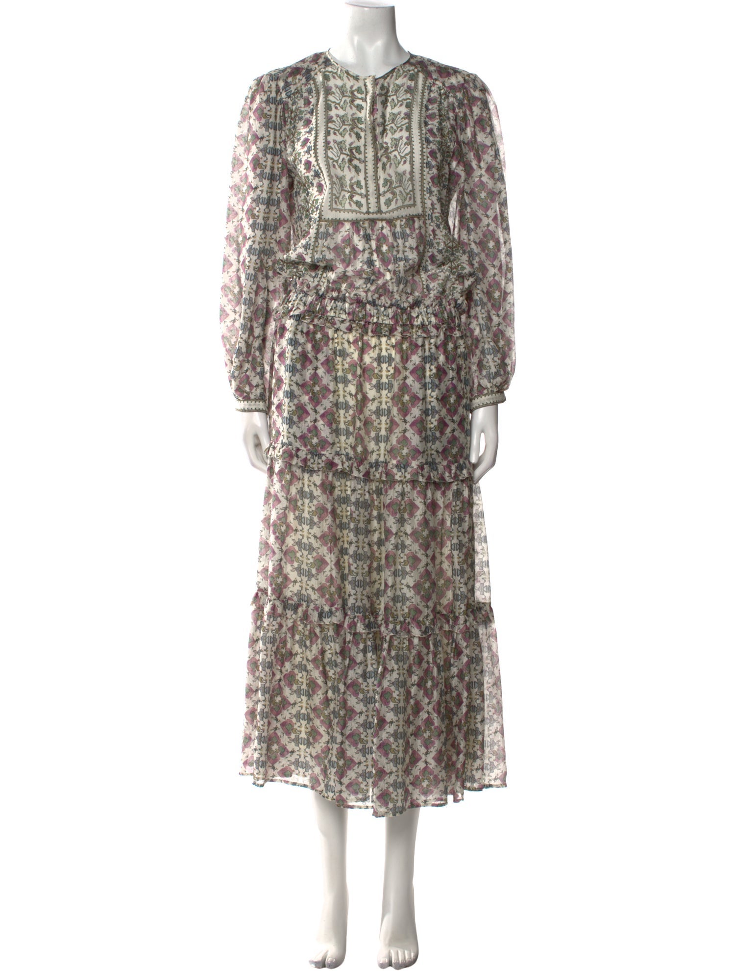 Isabel Marant Silk Long Dress